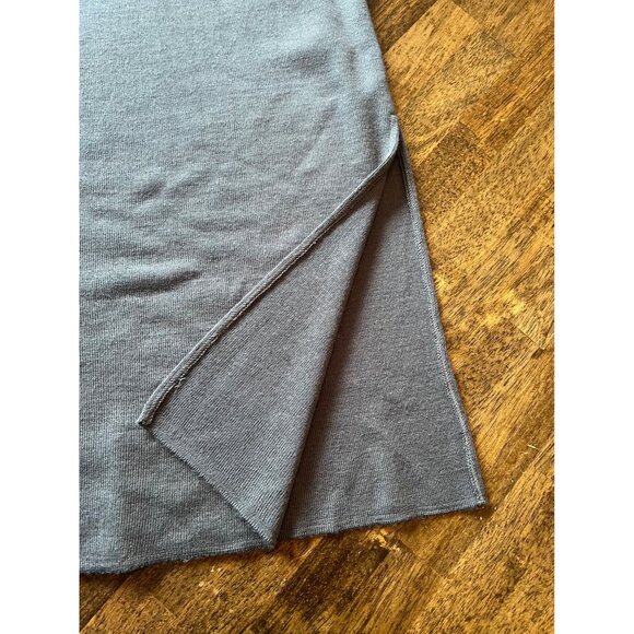 Vintage Positive Influence Grey Wool Blend Long Pull On Maxi Skirt XL - Picture 7 of 7